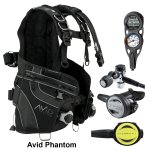 Sherwood Avid Open Water Dive Package - BCD, Regulator, Octo, and Logic 2 Console 
