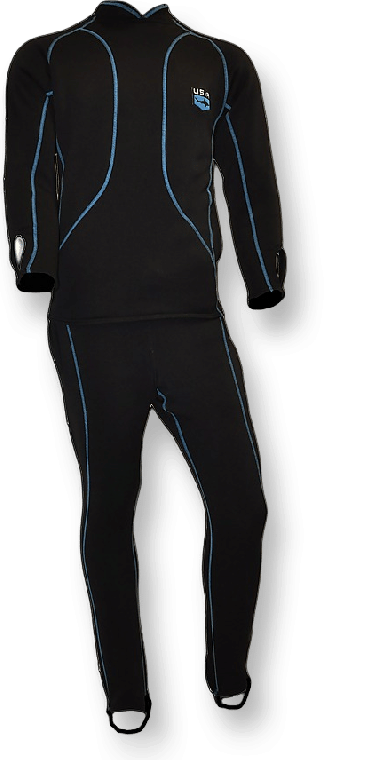 2N2 Double Layer 2 Piece Dry Suit Undergarment