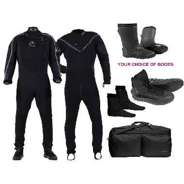Fusion One Thermal Fusion Drysuit Package