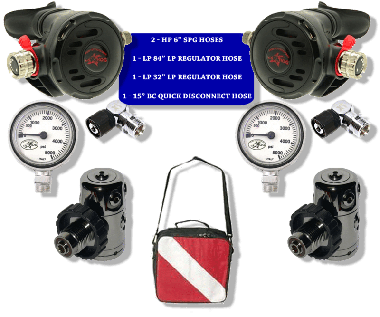 Hog Sidemount Regulator Package