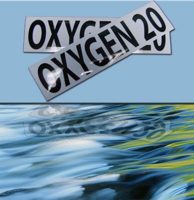 Oxygen 20ft Sticker (pair)