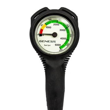 Pressure Gauge with Boot and Hose
