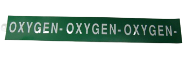 Oxygen Cylinder Sticker