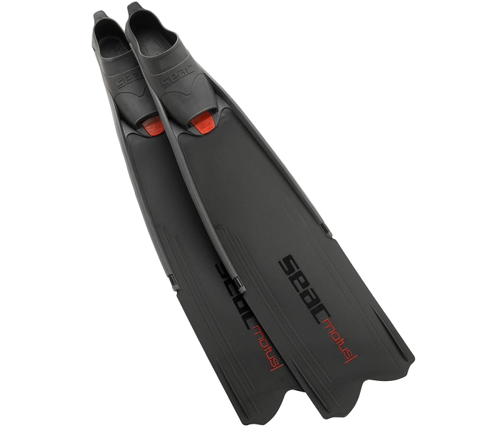 Seac Motus Long Free Diving Soft and Powerful Fins for Spearfishing 