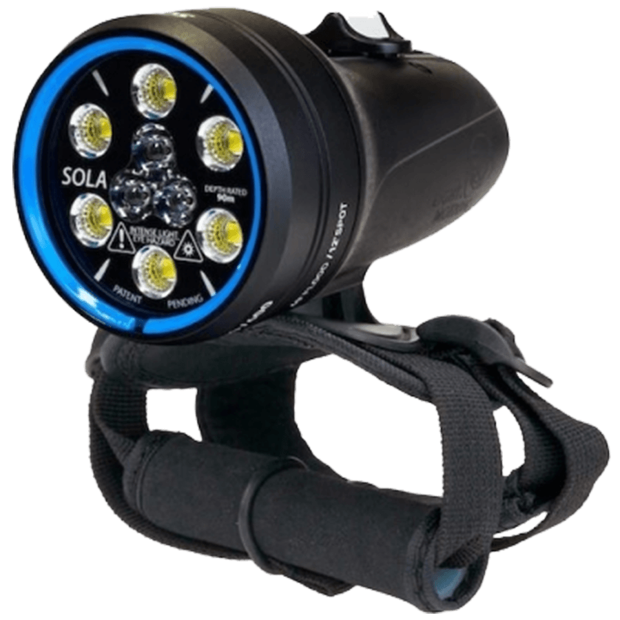 1800 High Lumen Diving Swimming Headlamp Waterproof Underwater Dive Lights Submarine Scuba Headlight Scuba Safety Lights with Batteries for Divers LUXJUMPER Dive Light 