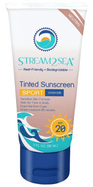 Eco Tinted Sunscreen Sport Face and Body - SPF 20