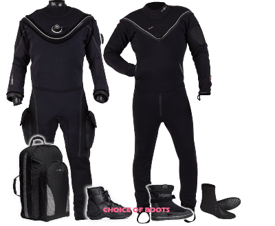 Fusion Bullet & Thermal Fusion Drysuit Package