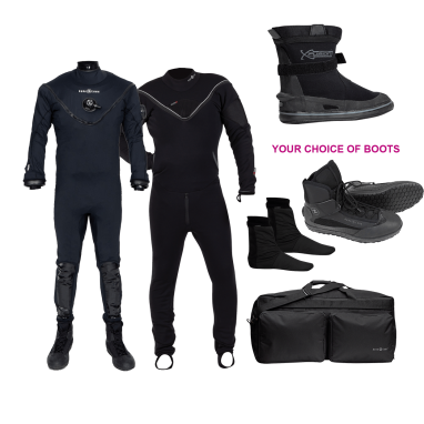 Fusion Sport AirCore & Thermal Fusion Drysuit Package