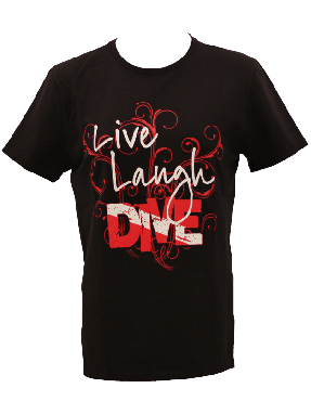Live Laugh Dive Women's Tee