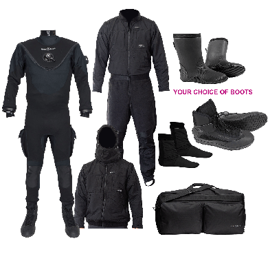 Fusion Tech Aircore MK2 Drysuit Package