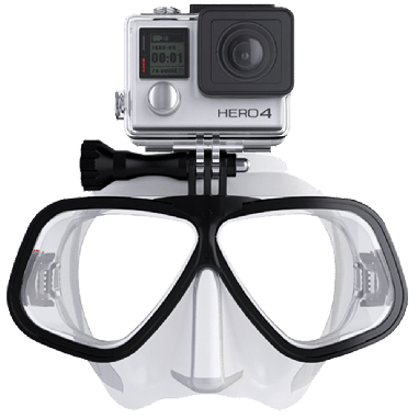 Freediver Mask with GoPro Mount