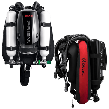 Prism 2 Rebreather with Backmounted Counterlungs