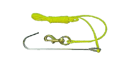 Reef Hook with 50" Line and Clip - Closeout