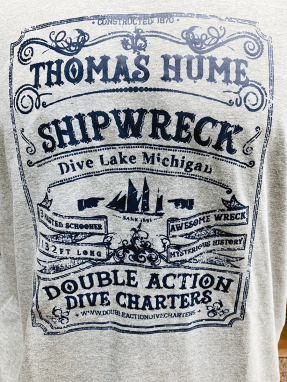 Thomas Hume T-Shirt by Double Action Dive Charters