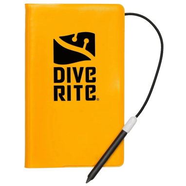 Dive Writes Wetnotes with Pencil
