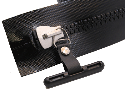 Aquaseal Plastic Drysuit Zipper w/ Metal Pull