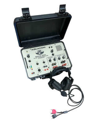 MK2-DCI Hardwire Communication Box & Headset with Boom Mic - 2 Divers - Used