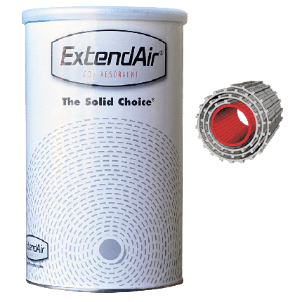 Micropore ExtendAir Large Bore Scrubber Cartridge - 8 pack