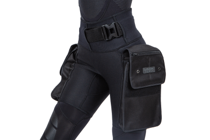 IST Dive Pocket Holster Belt for Scuba Diving Storage Cargo Thigh Pouch for Gear & Equipment