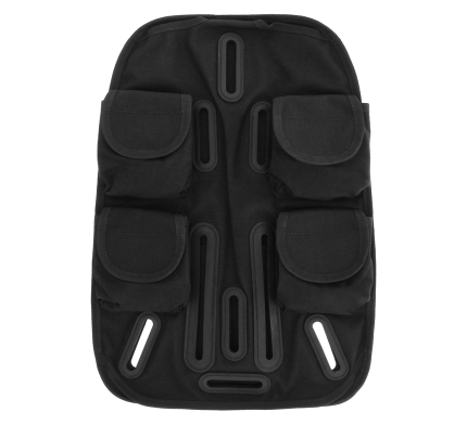 Backplate Pad with Weight Pockets