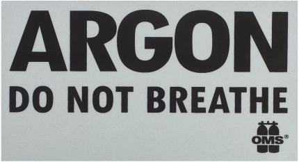 DO NOT BREATHE Warning Decal (Piece)