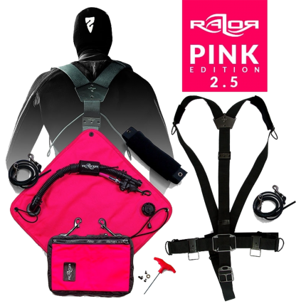 The Razor Sidemount System 2.5 Complete - Limited Pink Edition
