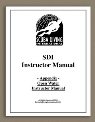 Open Water Instructor Guide