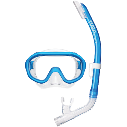 Tusa Sport Junior Mask and Snorkel Combo
