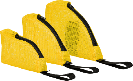 Yellow Mesh Weight Pouch